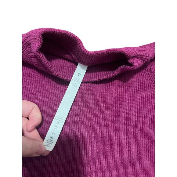 Lululemon Cotton Blend Mock Neck Sweater - Picture 4 of 8